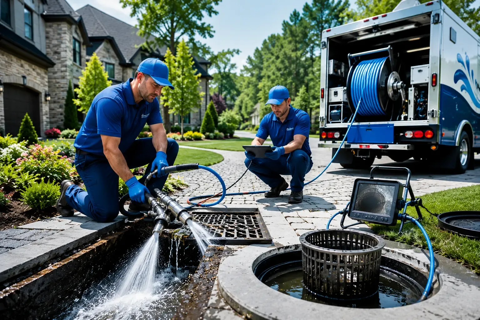 Local outdoor drain cleaning professionals in North Miami, OK
